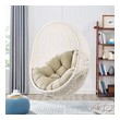 day bed outdoor furniture Modway Furniture Daybeds and Lounges White Beige