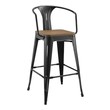 stools designs Modway Furniture Bar and Counter Stools Black