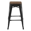 bar counter chairs Modway Furniture Bar and Counter Stools Black