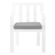 chairs decor Modway Furniture Bar and Dining White Gray