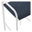 high top chairs Modway Furniture Bar and Dining White Navy