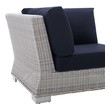 corner garden sofa covers Modway Furniture Sofa Sectionals Light Gray Navy
