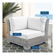 outdoor poolside Modway Furniture Sofa Sectionals Light Gray White