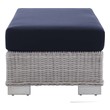 cushion bench with shoe storage Modway Furniture Sofa Sectionals Light Gray Navy