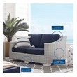 difference of sofa and couch Modway Furniture Sofa Sectionals Light Gray Navy