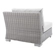 outdoor daybed Modway Furniture Daybeds and Lounges Light Gray Gray