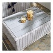 gold small coffee table Modway Furniture Bar and Dining Light Gray
