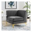sectional sofa with storage Modway Furniture Sofas and Armchairs Gray