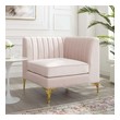 best modern sectional sofa Modway Furniture Sofas and Armchairs Pink