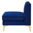 velvet navy accent chair Modway Furniture Sofas and Armchairs Navy