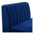 velvet navy accent chair Modway Furniture Sofas and Armchairs Navy