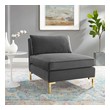 bedroom lounger Modway Furniture Sofas and Armchairs Gray