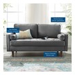 grey sectional living room set Modway Furniture Sofas and Armchairs Gray