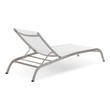 outdoor patio shelter Modway Furniture Daybeds and Lounges White