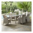 shore outdoor furniture Modway Furniture Sofa Sectionals Light Gray Beige