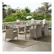 white outdoor pool furniture Modway Furniture Sofa Sectionals Light Gray Mocha