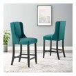 beige and gold bar stools Modway Furniture Bar and Counter Stools Teal