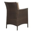 types of side chairs Modway Furniture Sofa Sectionals Brown Mocha