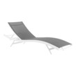 patio furniture sets sale Modway Furniture Daybeds and Lounges Outdoor Beds White Gray