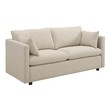 bedroom couch Modway Furniture Sofas and Armchairs Beige