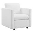 blue velvet tufted sectional Modway Furniture Sofas and Armchairs Sofas and Loveseat White