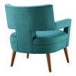 italian chair Modway Furniture Sofas and Armchairs Teal