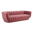 black leather sectional sleeper sofa Modway Furniture Sofas and Armchairs Dusty Rose