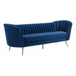 sectional with sleeper and storage Modway Furniture Sofas and Armchairs Navy