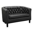 accent recliners Modway Furniture Sofas and Armchairs Black