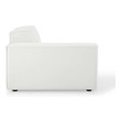 oversized couch Modway Furniture Sofas and Armchairs White