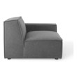 blue green velvet sofa Modway Furniture Sofas and Armchairs Charcoal