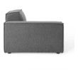 small sectional sofa bed Modway Furniture Sofas and Armchairs Charcoal