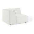 gray sectional couch leather Modway Furniture Sofas and Armchairs White