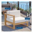 sectional patio furniture on sale Modway Furniture Sofa Sectionals Natural White