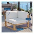 cushions for settee Modway Furniture Sofa Sectionals Natural White