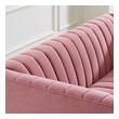 left sectional Modway Furniture Sofas and Armchairs Dusty Rose