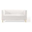 cheap sofa and loveseat Modway Furniture Sofas and Armchairs White