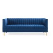 grey sectional sofa leather Modway Furniture Sofas and Armchairs Navy