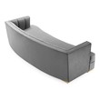 pull out sofa bed with chaise Modway Furniture Sofas and Armchairs Gray
