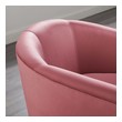 cognac arm chair Modway Furniture Sofas and Armchairs Dusty Rose
