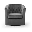 blue accent furniture Modway Furniture Sofas and Armchairs Charcoal