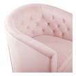 cheap leather accent chairs Modway Furniture Sofas and Armchairs Pink