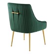 velvet studded dining chairs Modway Furniture Dining Chairs Green