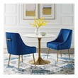 breakfast table and chairs Modway Furniture Dining Chairs Navy