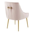 modern gray dining chairs Modway Furniture Dining Chairs Pink