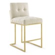 black and grey bar stools Modway Furniture Dining Chairs Gold Beige