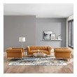 modern sofa fabric Modway Furniture Sofas and Armchairs Tan