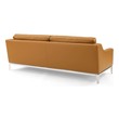 off white sectional Modway Furniture Sofas and Armchairs Tan