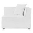 modern velvet couch Modway Furniture Sofa Sectionals White