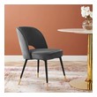colorful dining set Modway Furniture Dining Chairs Charcoal